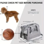 Pet Carrier for Large and Medium Cats, Soft-Sided Pet Carrier for Big Medium Cats and Puppy, Dog Carriers - Image 4