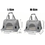 Pet Carrier for Large and Medium Cats, Soft-Sided Pet Carrier for Big Medium Cats and Puppy, Dog Carriers - Image 5