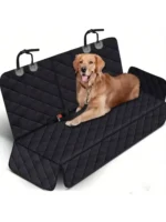 Dog Car Seat Cover Pet Travel Carrier Mattress Waterproof Dog Car Seat Protector With Middle Seat Armrest For Dogs - Image 3