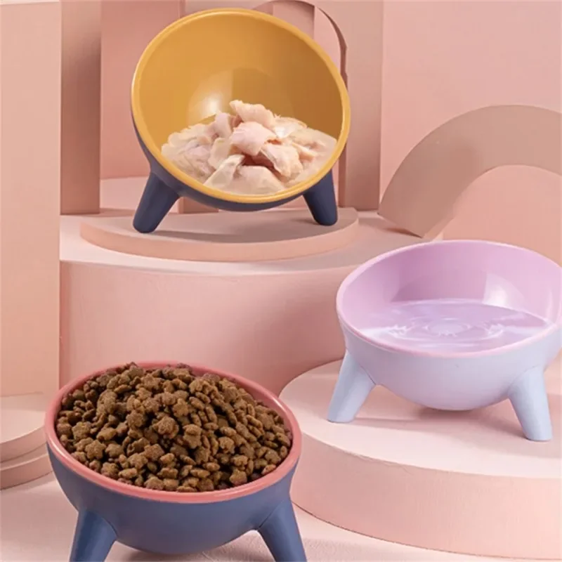 S04b259da286a4b949f64a9791c7c0096H.webp 1Pcs Feeding Dispenser Pet Comfort Feeding Bowl Tilted Elevated Bowl Pet Cat Dog Food Water Dish Backflow Prevention - Image 1
