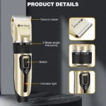 Pet hair trimmer Home Use Pet hair trimmer Professional Pet hair trimmer groomers Safe Pet hair trimmer Electric Dog Clippers - Image 2