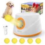 Next-Gen Automatic Dog Ball Launcher,Interactive Dog Tennis Ball thrower With 5 ETPU balls-Non-Toxic, Interactive Dog Toy - Image 9