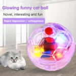 3/1Pcs Cat Motion Light Up Interactive Flash Ball Ghost Small Battery Powered Paranormal Equipment Portable LED Gift Pet Toys - Image 4