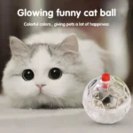 3/1Pcs Cat Motion Light Up Interactive Flash Ball Ghost Small Battery Powered Paranormal Equipment Portable LED Gift Pet Toys - Image 5
