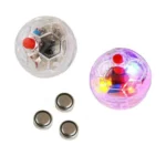 3/1Pcs Cat Motion Light Up Interactive Flash Ball Ghost Small Battery Powered Paranormal Equipment Portable LED Gift Pet Toys - Image 6