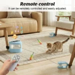 Cat Toys Automatic/Remote Control Cat Toy Interactive Cat Toy Cat Treadmill Adjustable Speed Simulated Cat Hunting Toy - Image 5