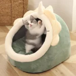 Deep Sleep Cat Bed Cartoon Pet Bed Foldable Removable Washable Pet Sleeping Bed for Small Dog Mat Bag Cave Cats Bed - Image 9