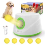 Next-Gen Automatic Dog Ball Launcher,Interactive Dog Tennis Ball thrower With 5 ETPU balls-Non-Toxic, Interactive Dog Toy - Image 8
