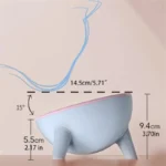 1Pcs Feeding Dispenser Pet Comfort Feeding Bowl Tilted Elevated Bowl Pet Cat Dog Food Water Dish Backflow Prevention - Image 6