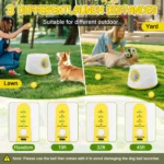 Next-Gen Automatic Dog Ball Launcher,Interactive Dog Tennis Ball thrower With 5 ETPU balls-Non-Toxic, Interactive Dog Toy - Image 3
