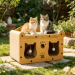 Cat Scratcher Bed and Post - Image 3