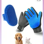 Pet Grooming Glove and Bath Brush Set