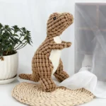Plush Dinosaur Dog Chew Toy - Image 4