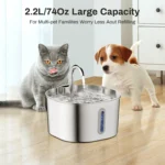 Stainless Steel Cat Water Fountain - Image 2