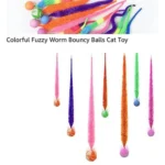 Bouncing Caterpillar Cat Toy - Image 3