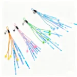 Colourful Plush Cat Toy Set - Image 3