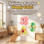 Suction Cup Cat Windmill Toy - Image 4