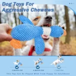 Squeaky Plush Dog and Cat Toy - Image 4