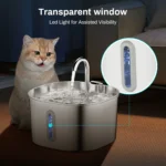 Stainless Steel Cat Water Fountain - Image 5