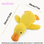 Squeaky Yellow Duck Dog Toy - Image 5