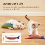 Catnip Fish Chew Toy - Image 5