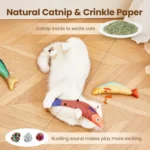 Catnip Fish Chew Toy - Image 4