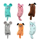 Plush Catnip Chew Toy - Image 2