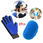 Pet Grooming Brush and Glove Set