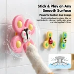 Suction Cup Cat Windmill Toy - Image 3