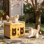 Cat Scratcher Bed and Post - Image 5