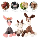 Plush Donkey Dog Toy - Image 2