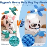 Squeaky Plush Dog and Cat Toy - Image 3