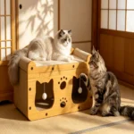 Cat Scratcher Bed and Post - Image 2