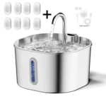 Stainless Steel Cat Water Fountain - Image 10