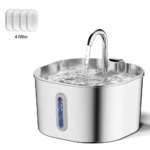 Stainless Steel Cat Water Fountain - Image 7