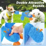 Squeaky Plush Dog and Cat Toy - Image 5